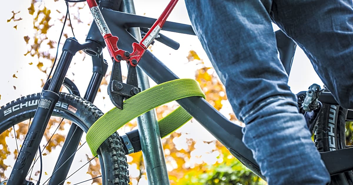 Fahrradschloss-Kette 100 Cm – 5-stellige Zahlenkombination, Manganstahl, Wasserdicht, Für Fahrrad & Motorrad