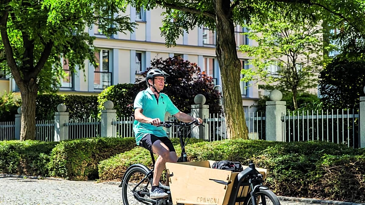 Cargobike Das Ortler CPNHGN Cargo im MYBIKETest MYBIKE