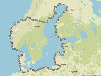 In 95 Tagen um die Ostsee