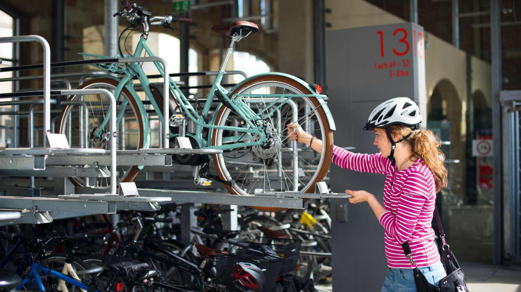 Park & Relax: Fahrrad-Parkhäuser in der City