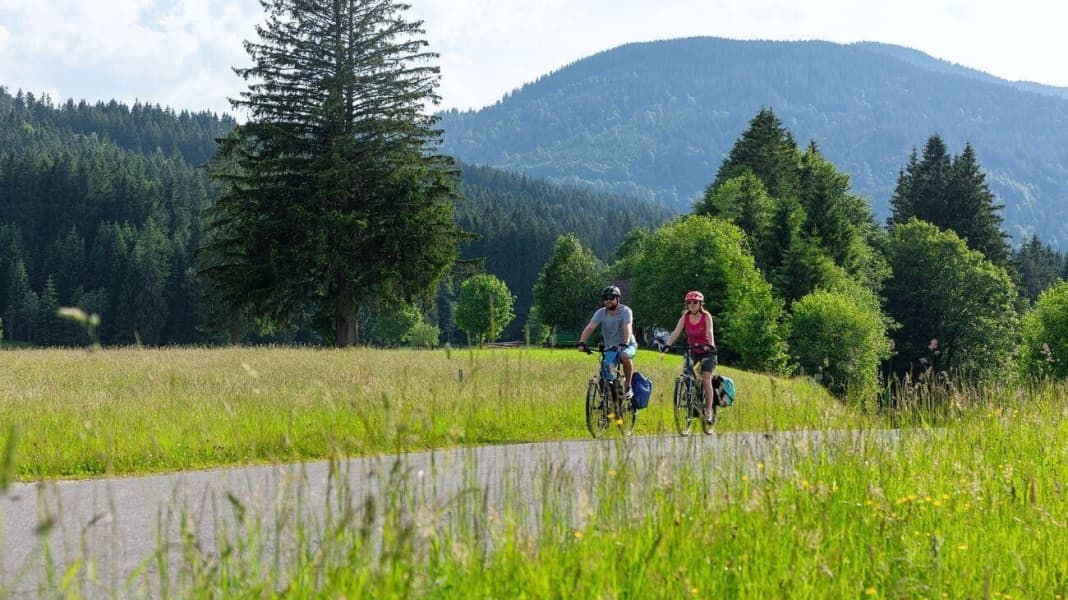 Für sportliche Radfahrer: der Bodensee-Königssee-Radweg