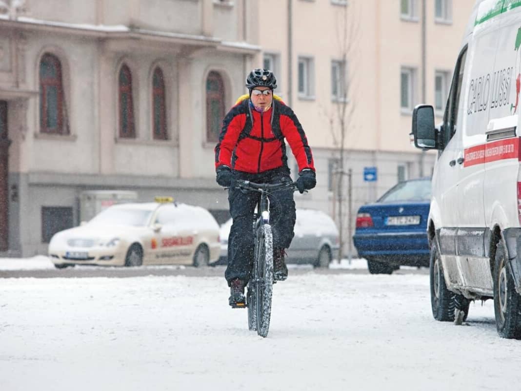 Die wichtigsten Tipps für Winter-Radfahrer