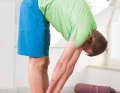 Dehnübung für den Rücken, vermeiden Sie bei Dehnübungen wippende oder ruckartige Bewegungen