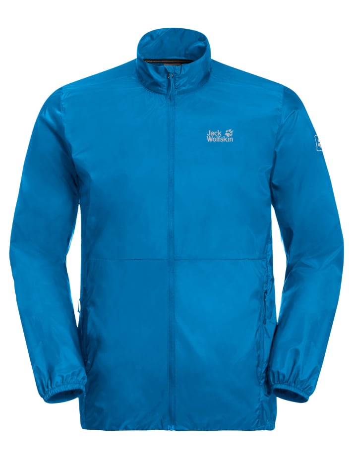 Schön leichte und klein packbare Windjacke