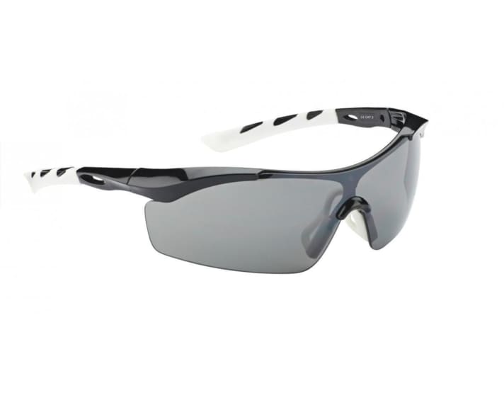   Gute Sportbrillen minimieren auch seitlichen Lichteinfall, z. B. das Rose-Modell RBS19; bei www.rosebikes.de für 42,95 Euro.