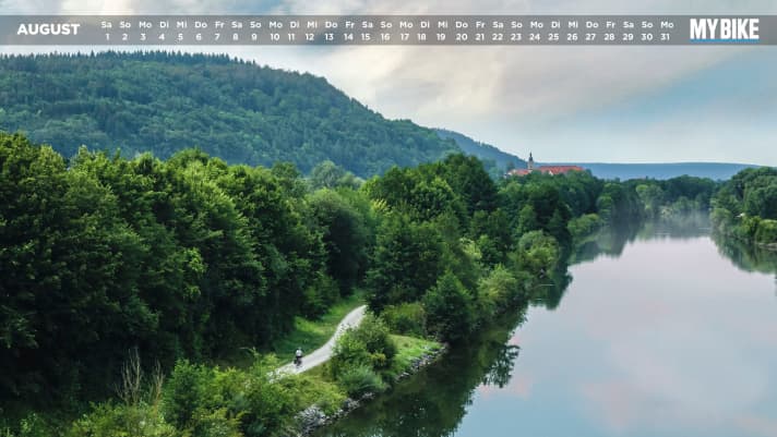   Location: Fränkischer Wasserradweg am Rhein-Main-Donau-Kanal nahe Kloster Plankstetten