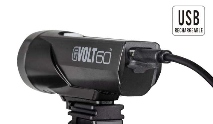   Der GVolt 60 lässt sich universell per MIcro USB aufladen