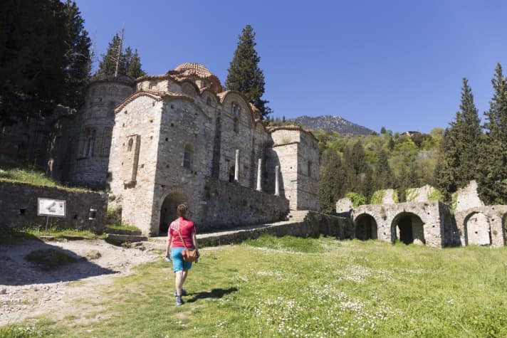 Überall sind byzantinische Kirchen und Kapellen zu entdecken