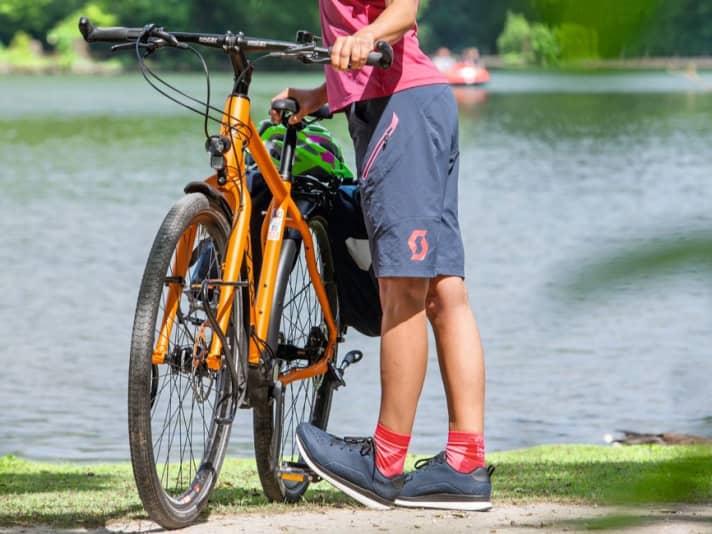 Dehnübungen für Radfahrer - Wade