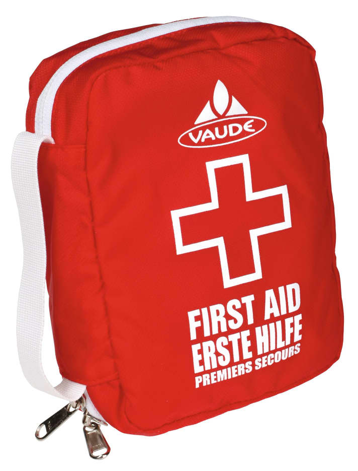 Das Erste-Hilfe-Set für die Radtour sollte die untenstehenden Dinge beinhalten.