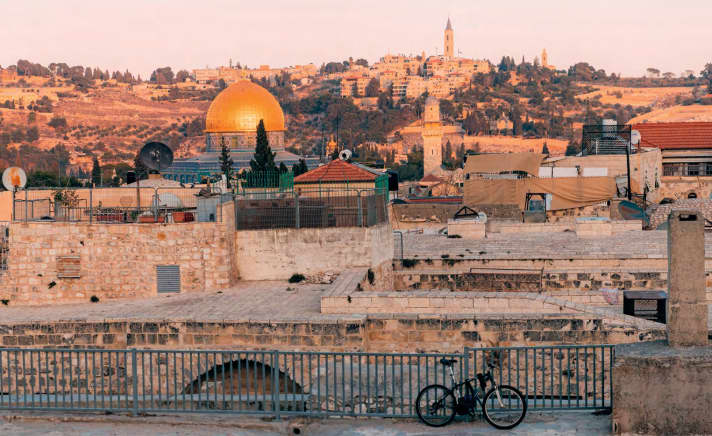 Radreise Israel