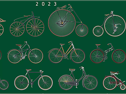 6 Fahrradbuch- und Kalender-Neuheiten