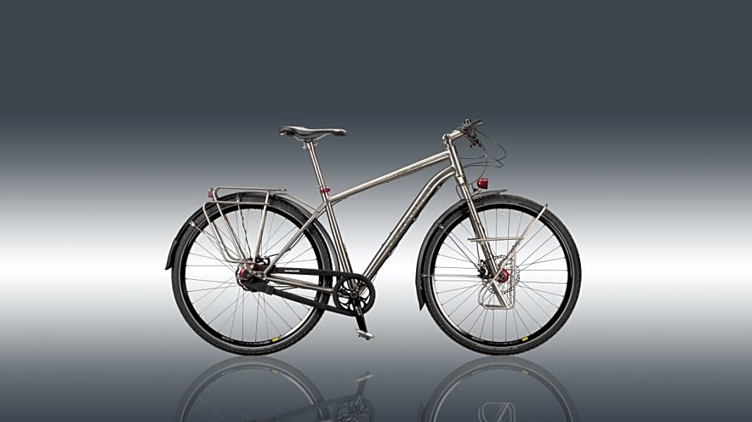 Das Titanrad vereint Luxus und Komfort
