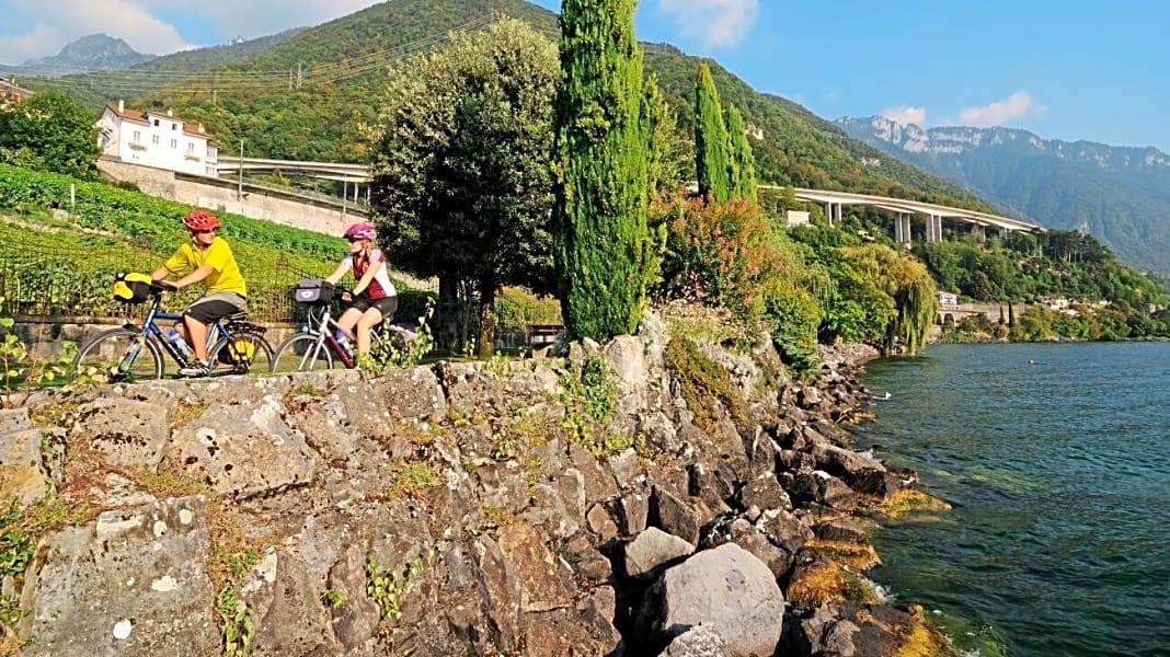 Radreise auf der Schweizer Seen-Route