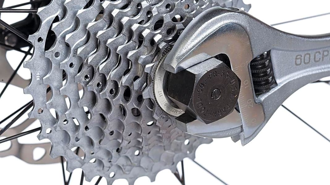 fahrrad hinterrad zähne ritzel drehen sich im leerlauf mit