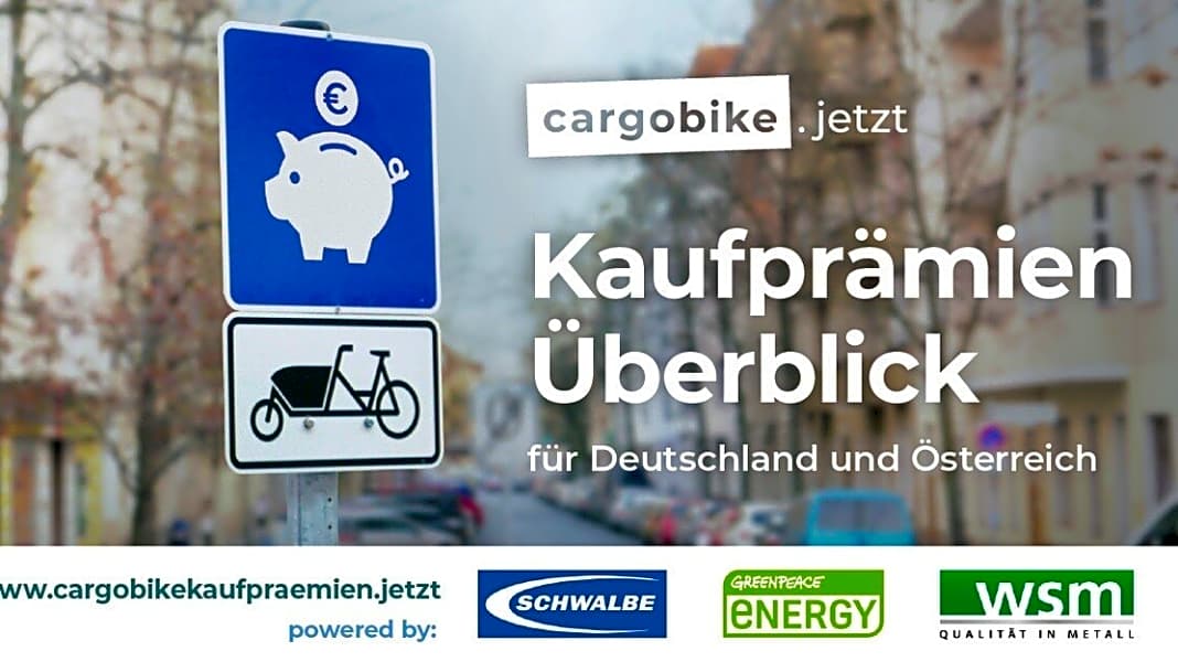 Kaufprämienfinder für Cargobike-Käufer