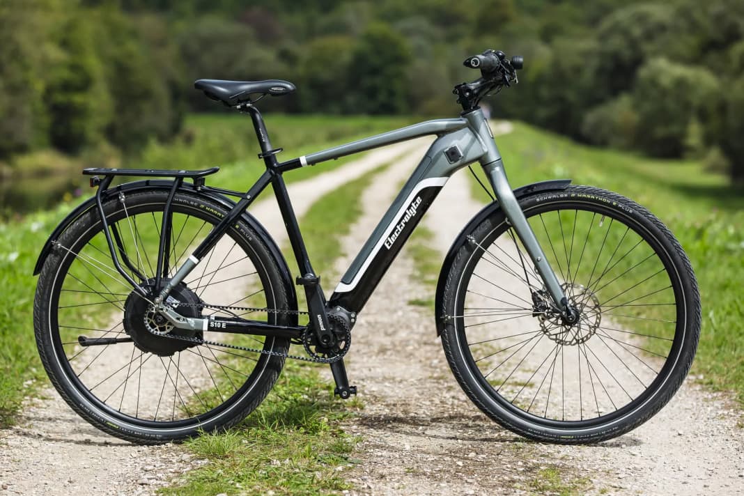 EBike mit Gatesriemen Das Electrolyte Zugvogel S10E im MYBIKETest