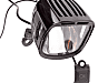 Busch & Müller IQ-XL; Frontleuchte mit Fernlicht für Pedelecs; 11-48 V; Abblendlicht 300 Lux, Fernlicht 250 Lux; 243 Gramm; 299 Euro