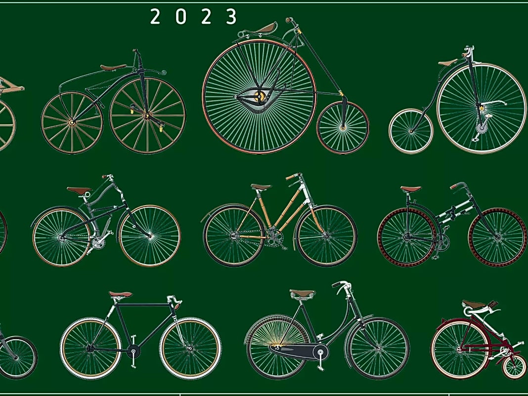 6 Fahrradbuch- und Kalender-Neuheiten