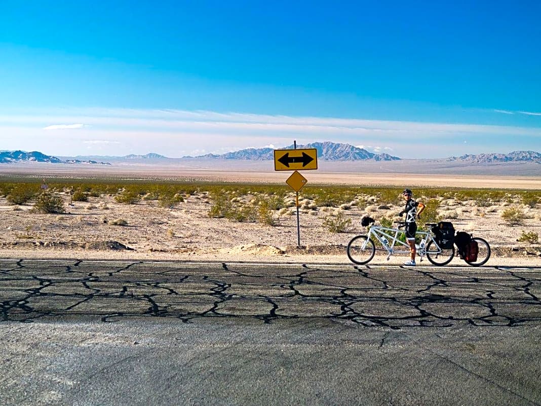 In der Mojave-Wüste ist das GPS unerlässlich.