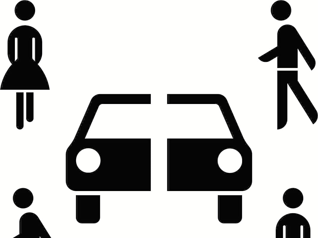 Carsharing-Symbol Bevorzugtes Parken fürCarsharing-Fahrzeuge