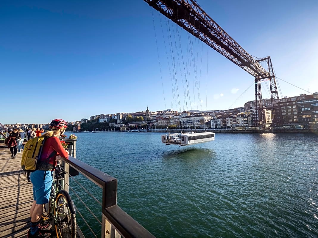 Biskaya-Brücke: Die Schwebefähre ist UNESCO Weltkulturerbe