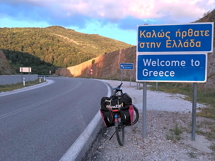  Willkommen in Griechenland