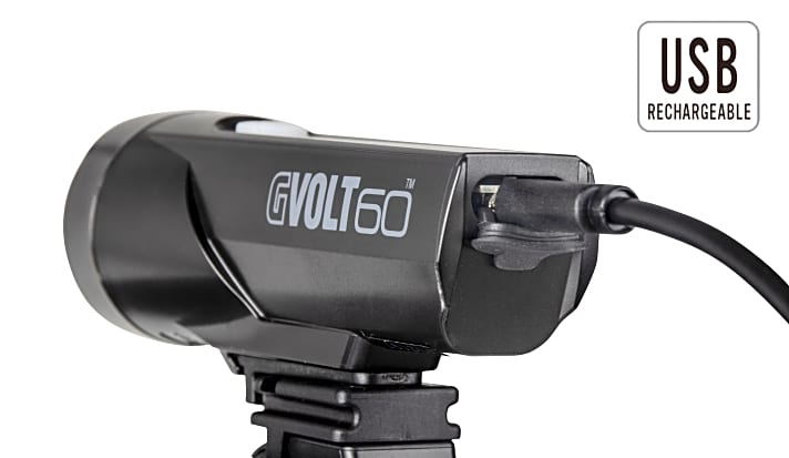   Der GVolt 60 lässt sich universell per MIcro USB aufladen