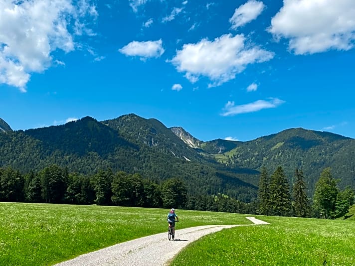   Radeln in den Alpen – zwischen Wendelstein und Schliersee