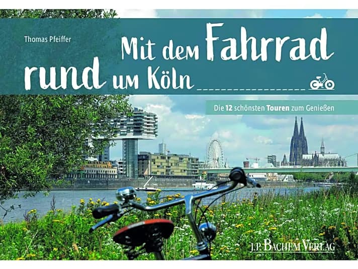 Cover-Ausschnitt des Fahrradbuchs “Mit dem Fahrrad rund um Köln”