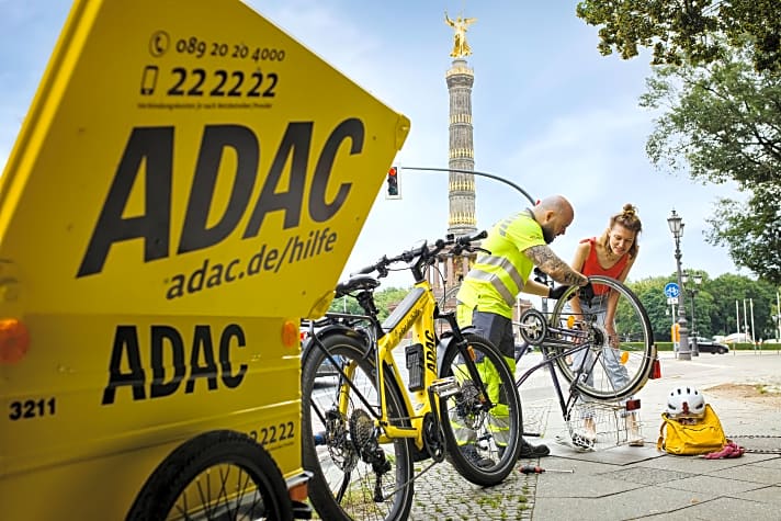 Beim Pilotprojekt in Berlin testete der ADAC, welche Fahrradpannen am häufigsten vorkommen und welche Ersatzteile am meisten gebraucht werden.