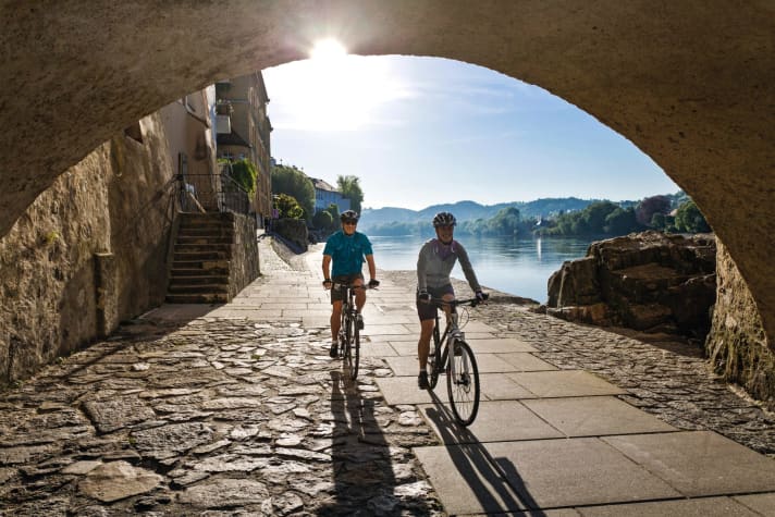   Passau ist zwar nicht riesengroß, bietet aber einen eigenen Fahrrad-Stadtplan